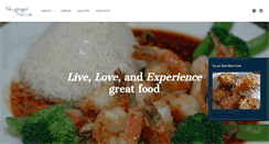 Desktop Screenshot of blugingerthaicafe.com